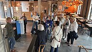 Gruppenfoto der Soroptimistinnen im Gründerzentrum Lagarde 1